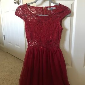 Lace and Tulle Dress